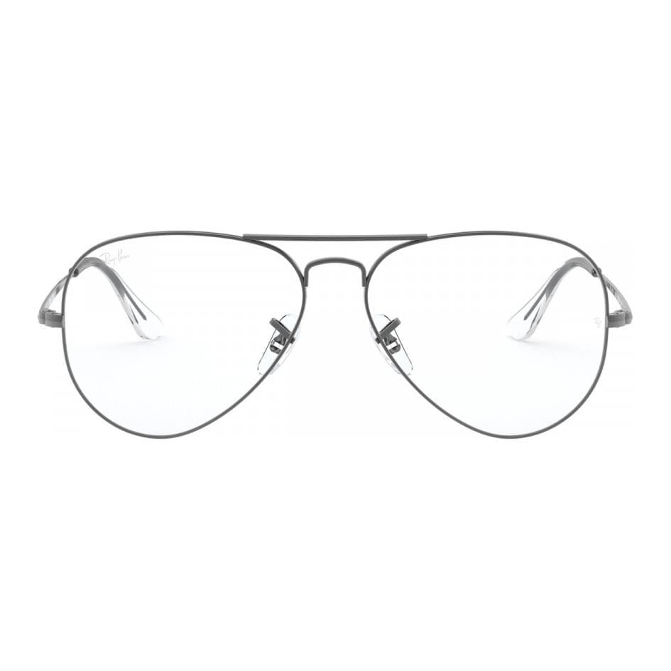 Оправа RayBan Металлические оправы для очков Aviator Унисекс Серебряные - изображение 2