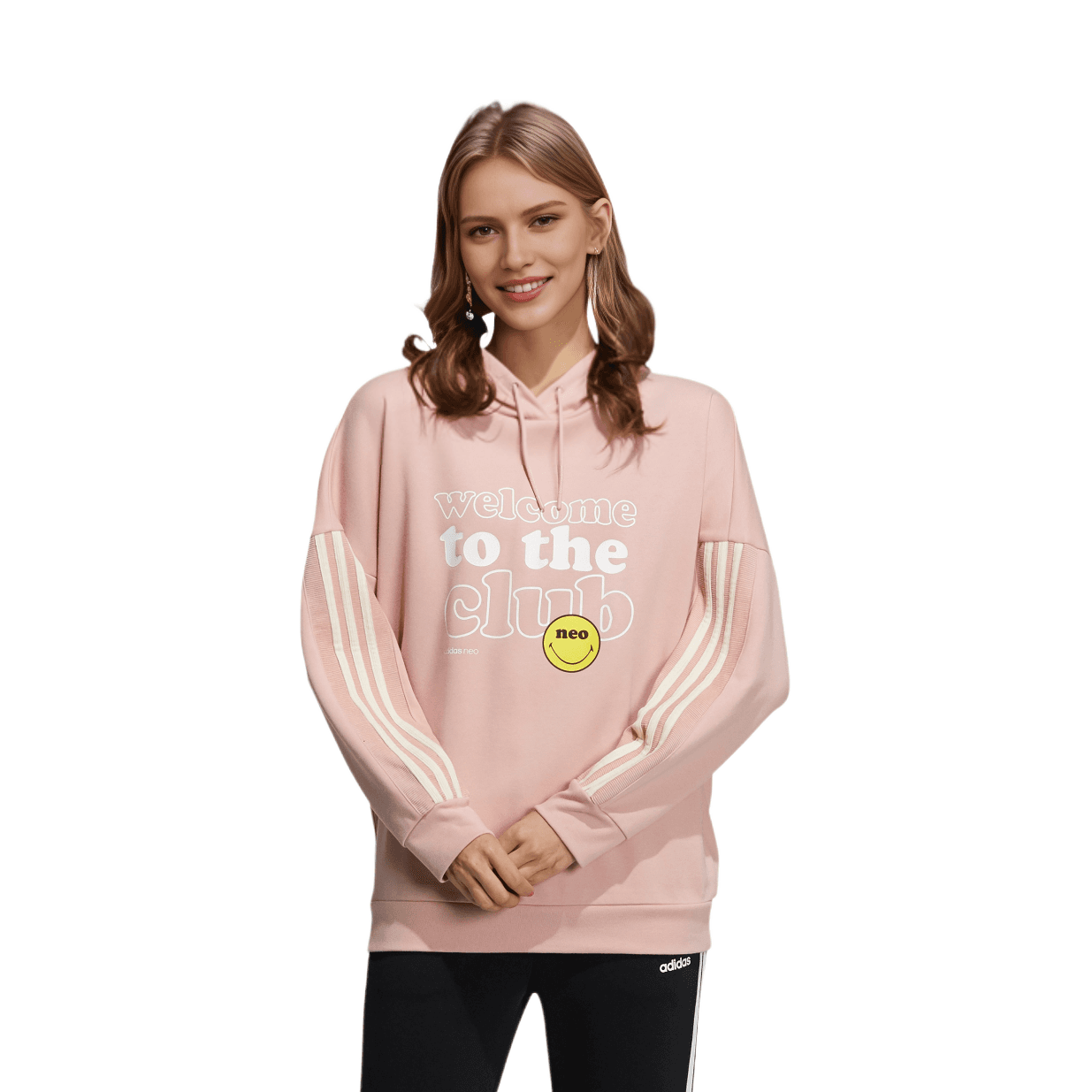 Худи adidas neo x SMILEY W Smly Hdy - изображение 2