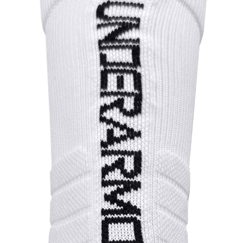 Носки для баскетбола Under Armour унисекс 3 упаковки белые - изображение 5