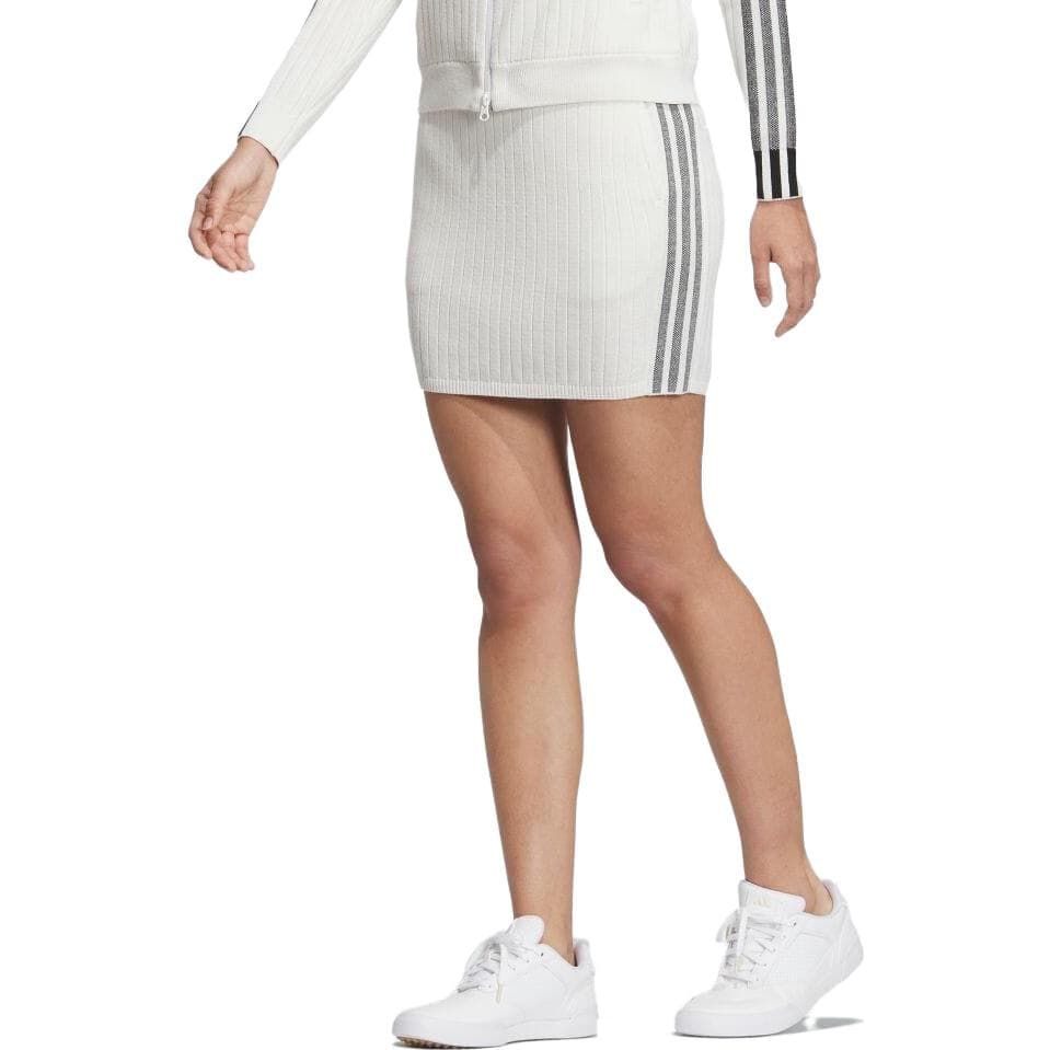 Юбка Adidas Повседневные короткие юбки Женские Белые - изображение 2