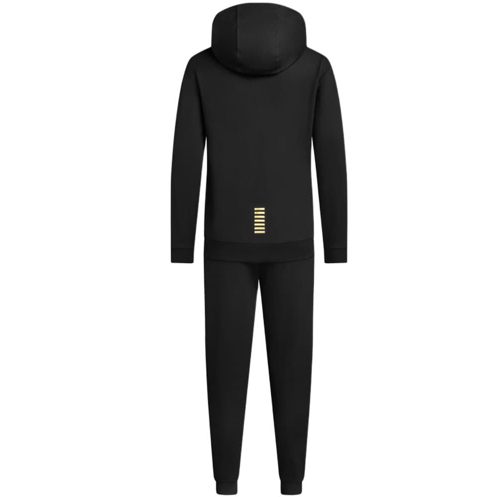 Спортивный костюм EMPORIO ARMANI EA7 FW24 Повседневная Спортивная Одежда Мужская Черная - изображение 2