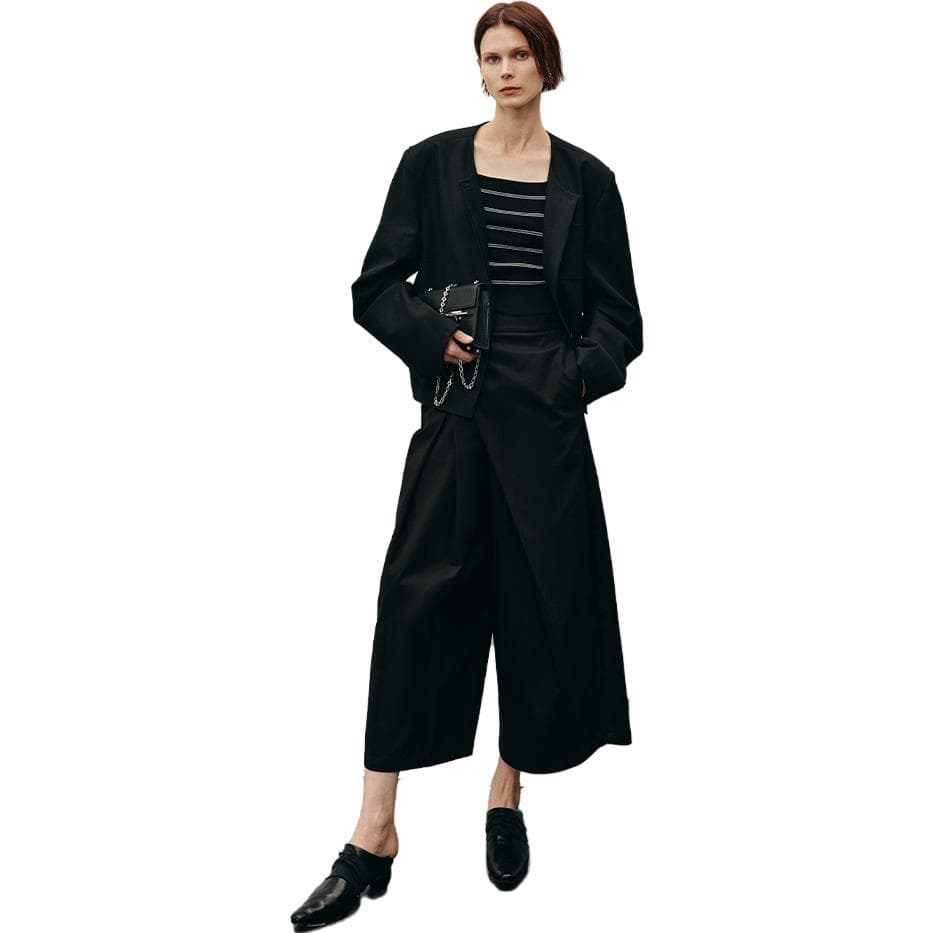 ELLE Черные Женские Офисные Костюмы - изображение 4