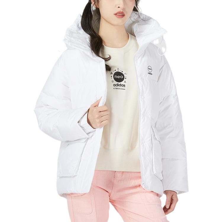 Пуховик adidas neo W Jkt Dw1 Logo - изображение 2
