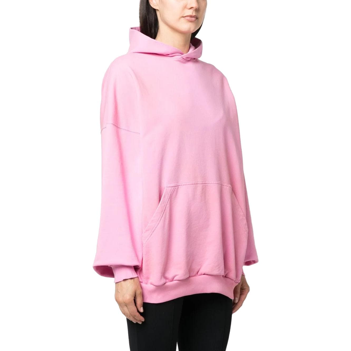 Худи Balenciaga FW23 Толстовка Свободный крой Женский Розовый - изображение 5