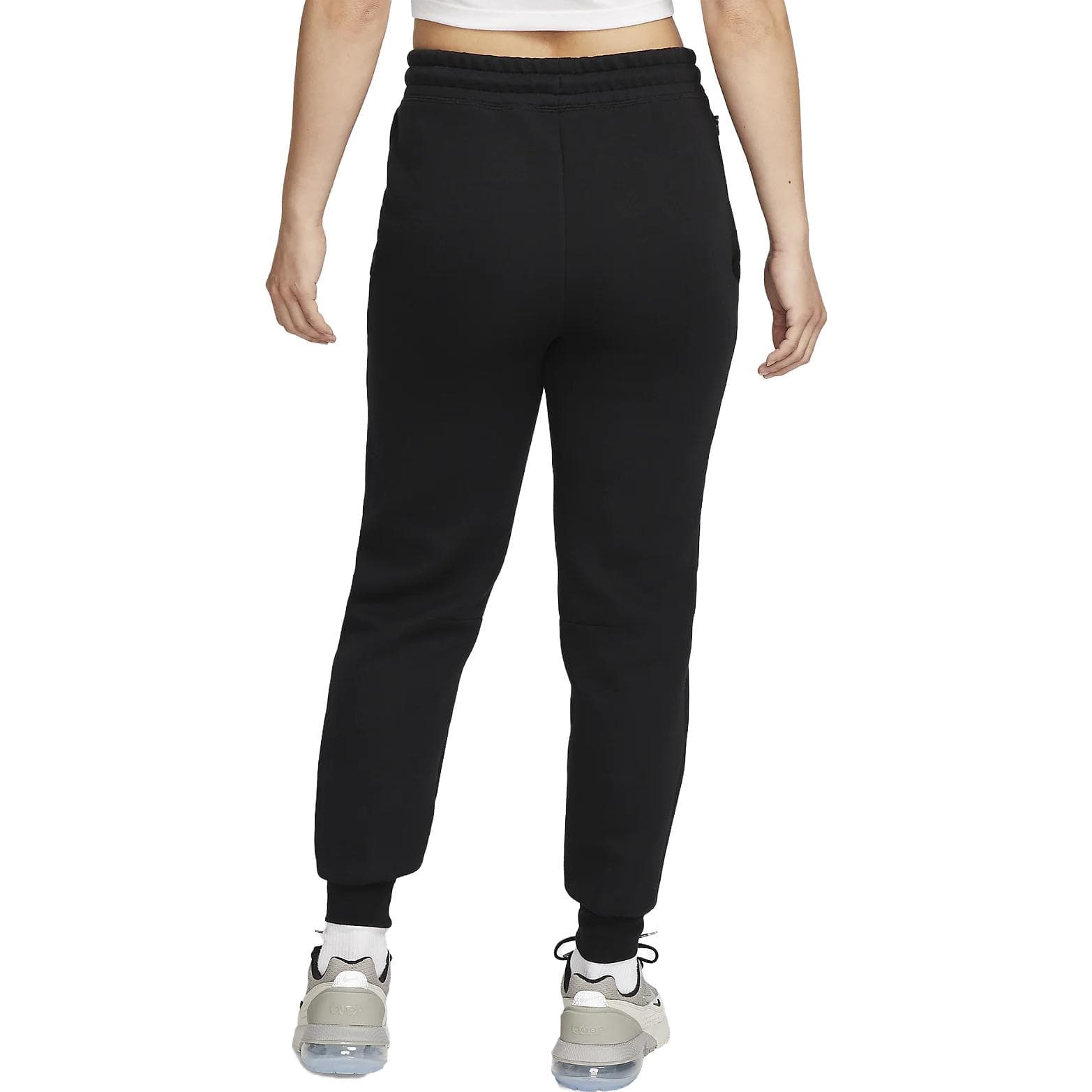 Штаны Nike Sportswear Tech Fleece Повседневные штаны Женские Черные - изображение 5