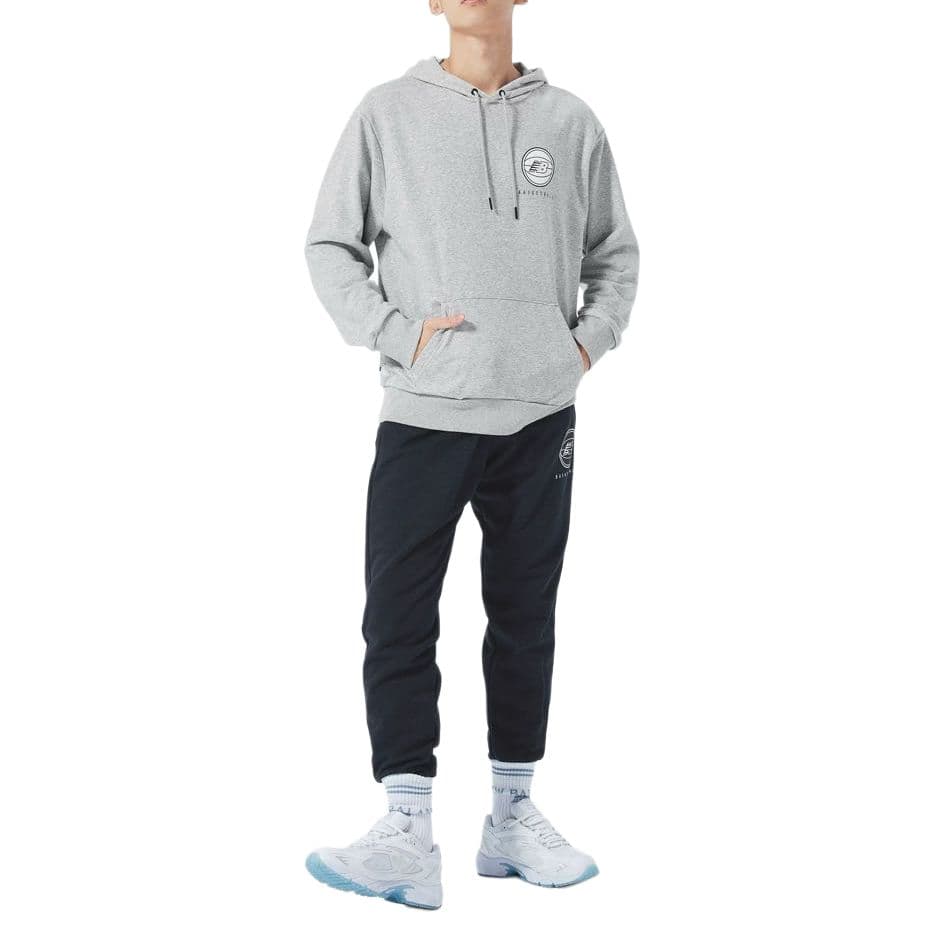 Худи New Balance Hoodie Grey - изображение 5