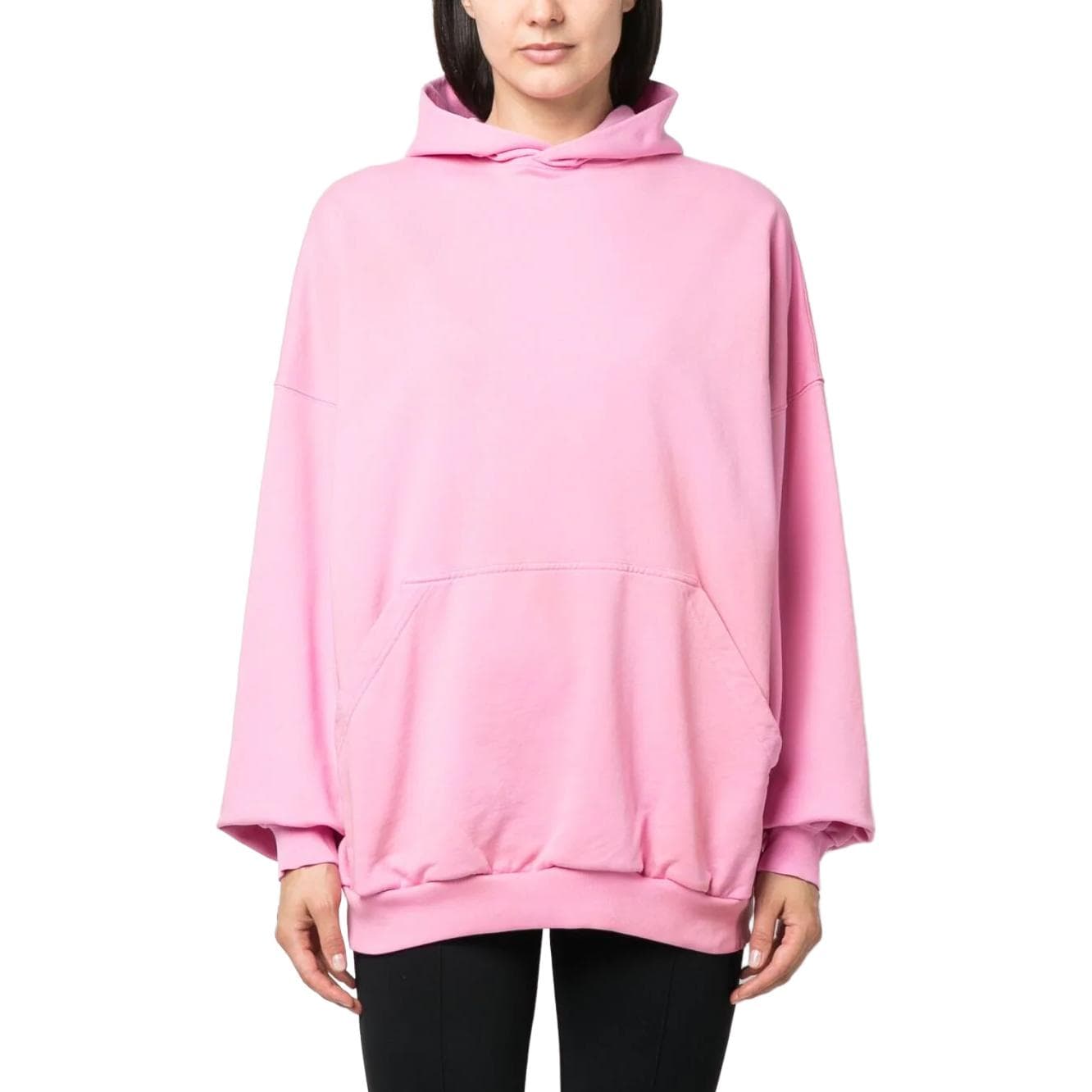 Худи Balenciaga FW23 Толстовка Свободный крой Женский Розовый - изображение 3