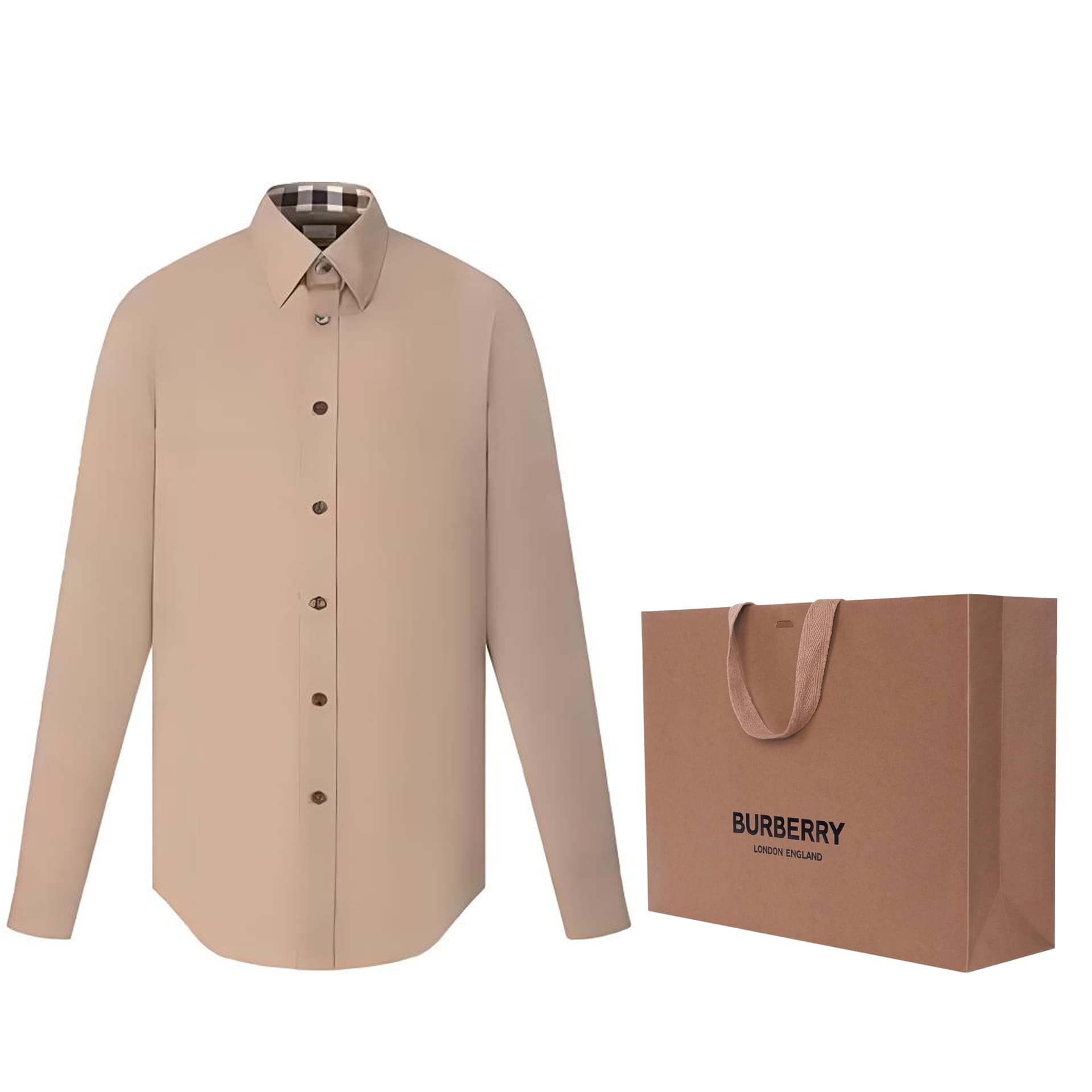 Рубашка Burberry FW23 - изображение 6