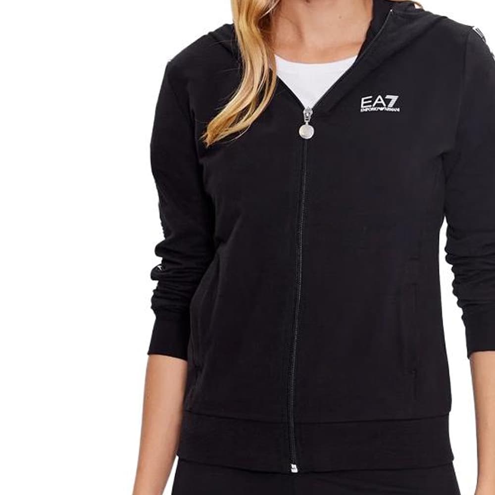 Куртка EMPORIO ARMANI EA7 Куртки и Пальто Женские Черные - изображение 5