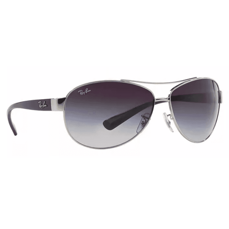 Солнцезащитные очки RayBan Металлические Aviators Солнцезащитные очки Унисекс Серые - изображение 3