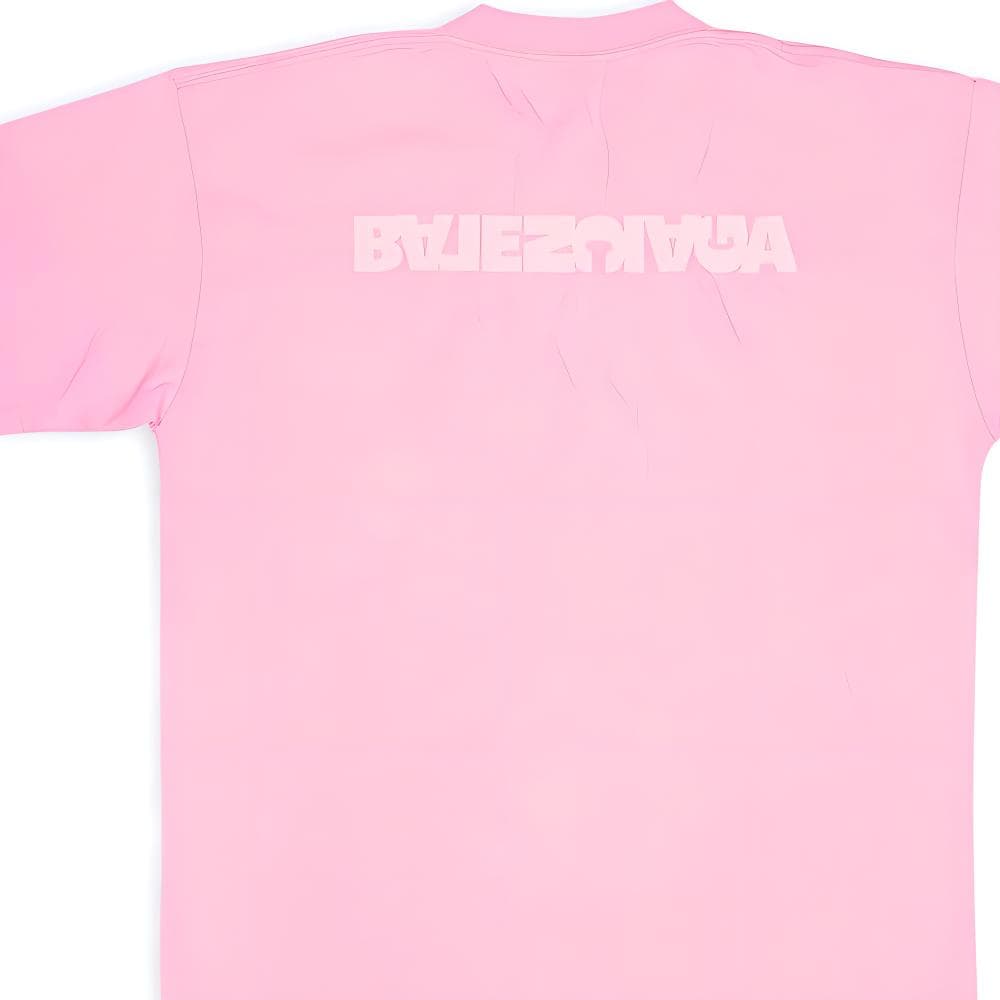 Футболка Balenciaga SS22 Logo Embroidered T-Shirt - изображение 5