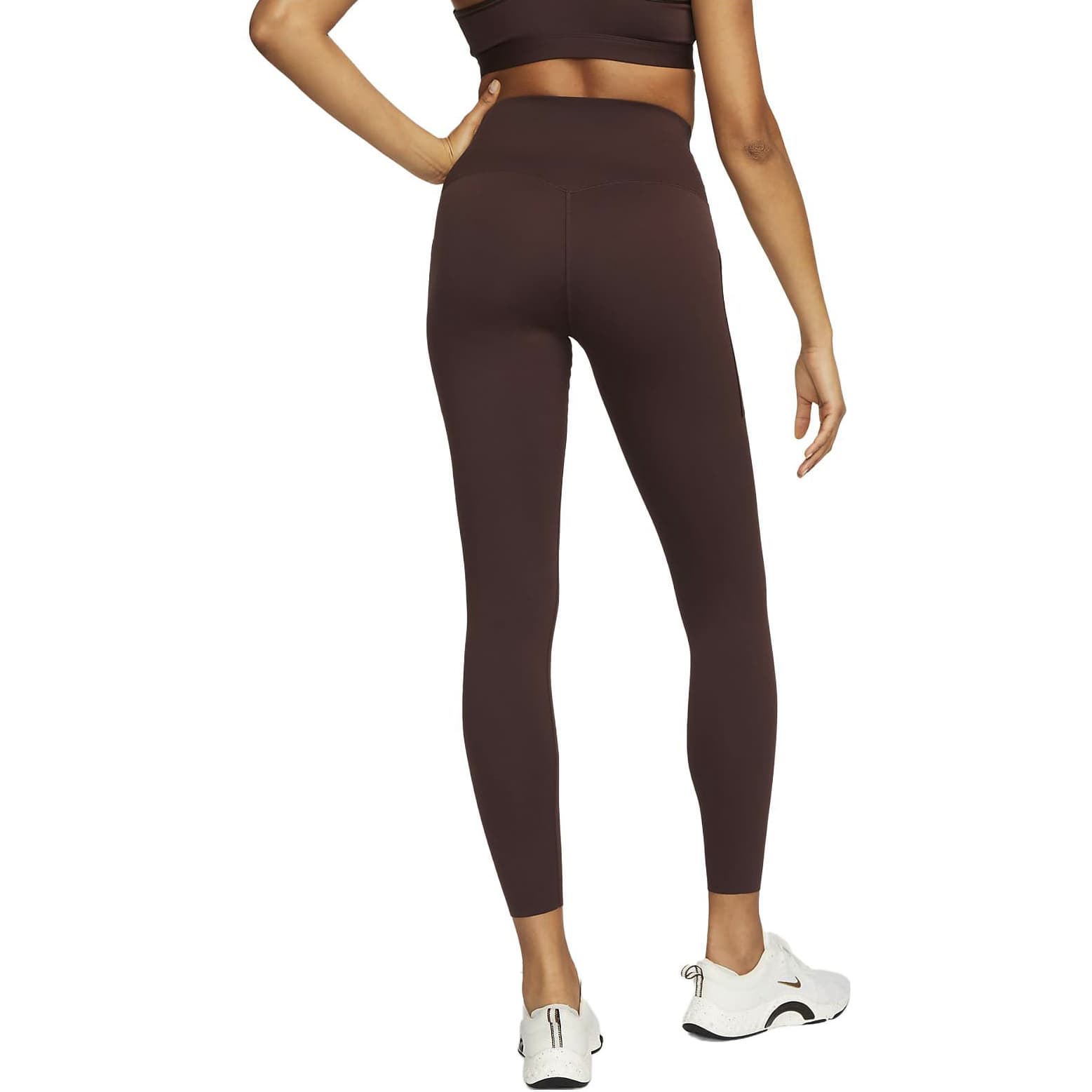 Штаны NIKE Земляной умбровый Женские спортивные брюки - изображение 4
