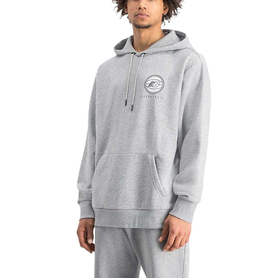 Худи New Balance Hoodie Grey - изображение 4