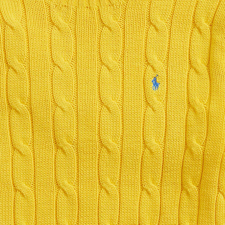 Кофта Polo Ralph Lauren FW23 Трикотаж Стандартный Размер Женский Желтый - изображение 4