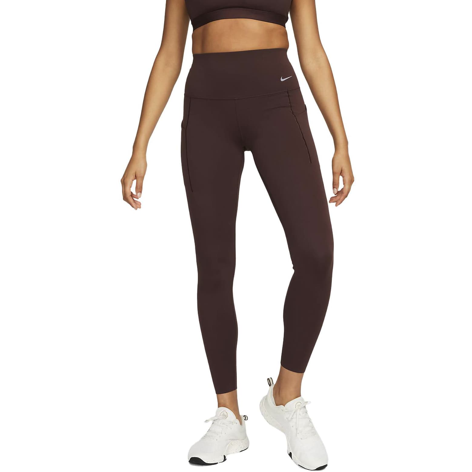 Штаны NIKE Земляной умбровый Женские спортивные брюки - изображение 3