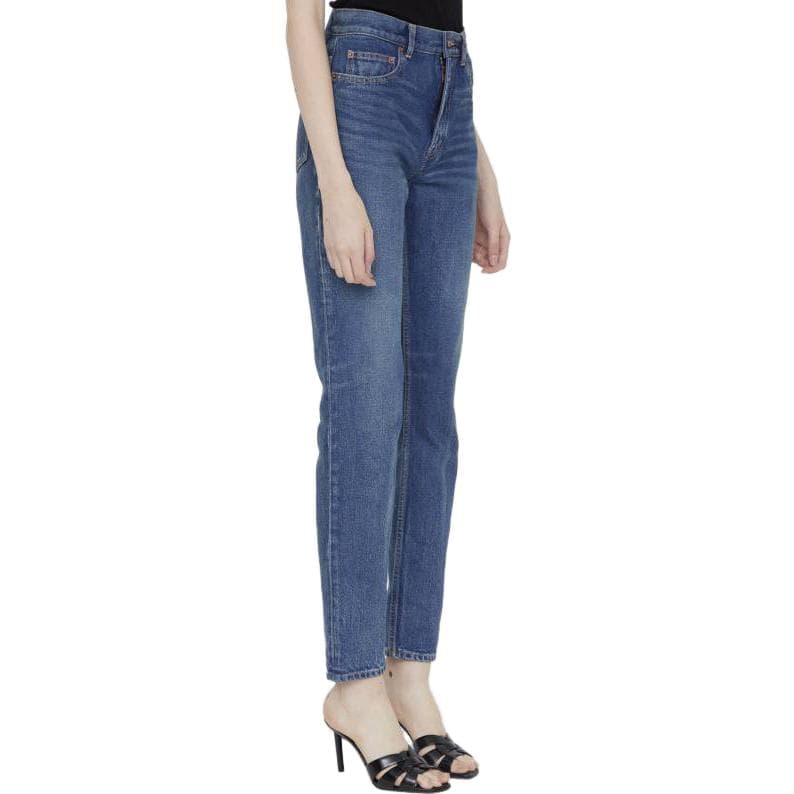 Джинсы SAINT LAURENT Джинсы Женские Blue - изображение 4