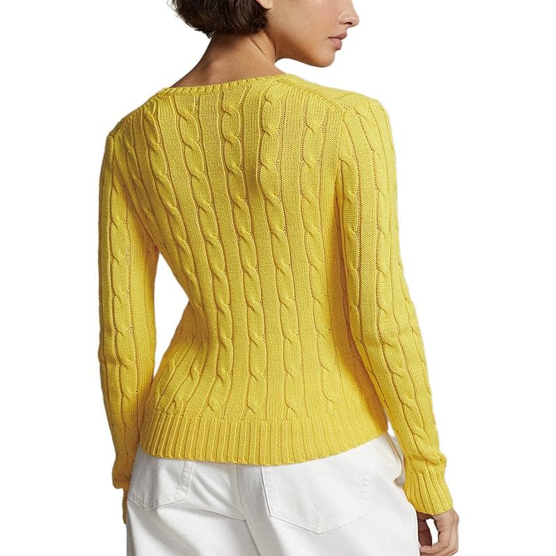 Кофта Polo Ralph Lauren FW23 Трикотаж Стандартный Размер Женский Желтый - изображение 3