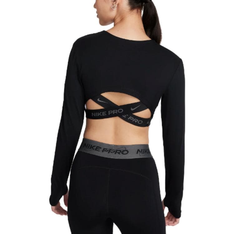 Футболка NIKE Черный Женские Футболки - изображение 3