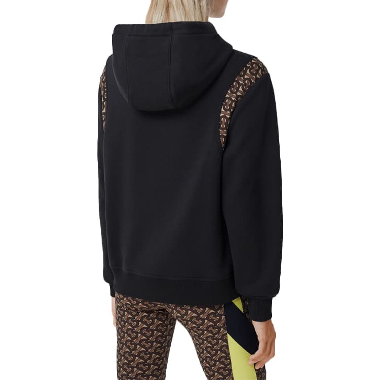 Худи Burberry Logo Print Hoodie Black - изображение 4