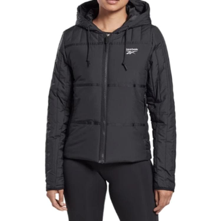Reebok Черные Женские Объемные Куртки (Пуфы) - изображение 4