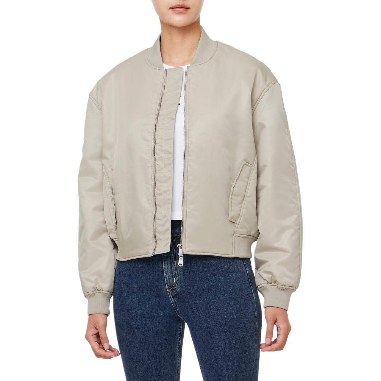 Куртка CALVIN KLEIN Куртки и Пальто Женские Бежевые - изображение 5