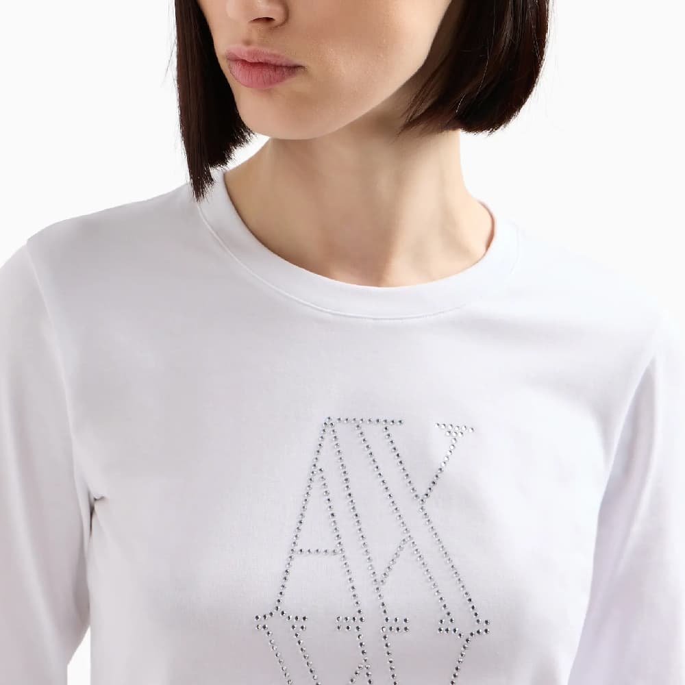 Футболка ARMANI EXCHANGE SS24 Logo T - изображение 5