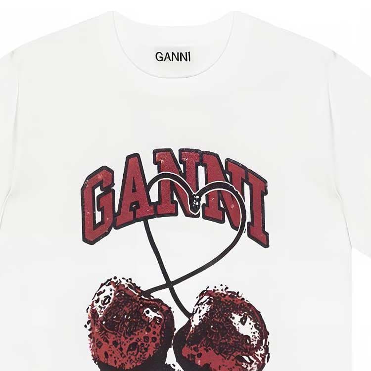 Футболка GANNI SS24T - изображение 6