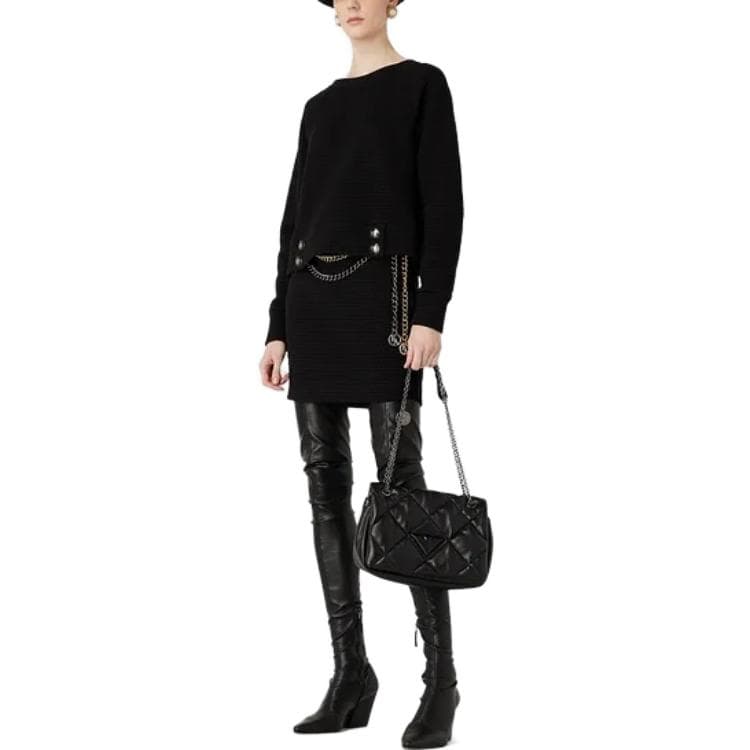 Кофта EMPORIO ARMANI Honeycomb-motif quilted fabric sweatshirt - изображение 3