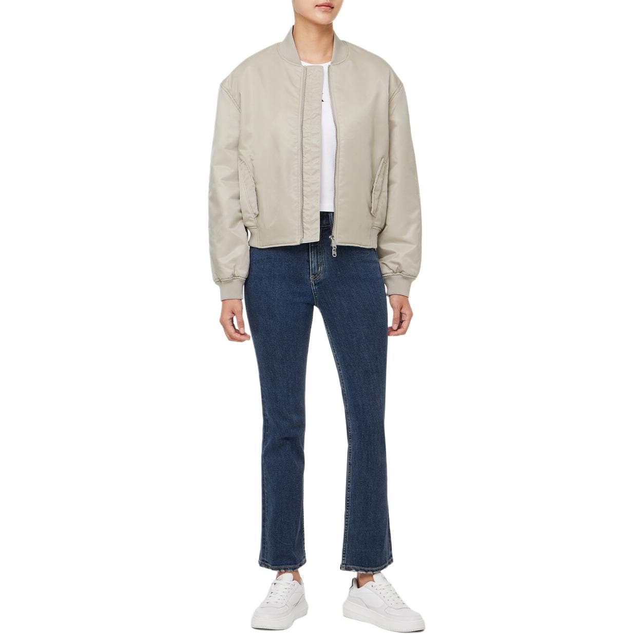 Куртка CALVIN KLEIN Куртки и Пальто Женские Бежевые - изображение 3