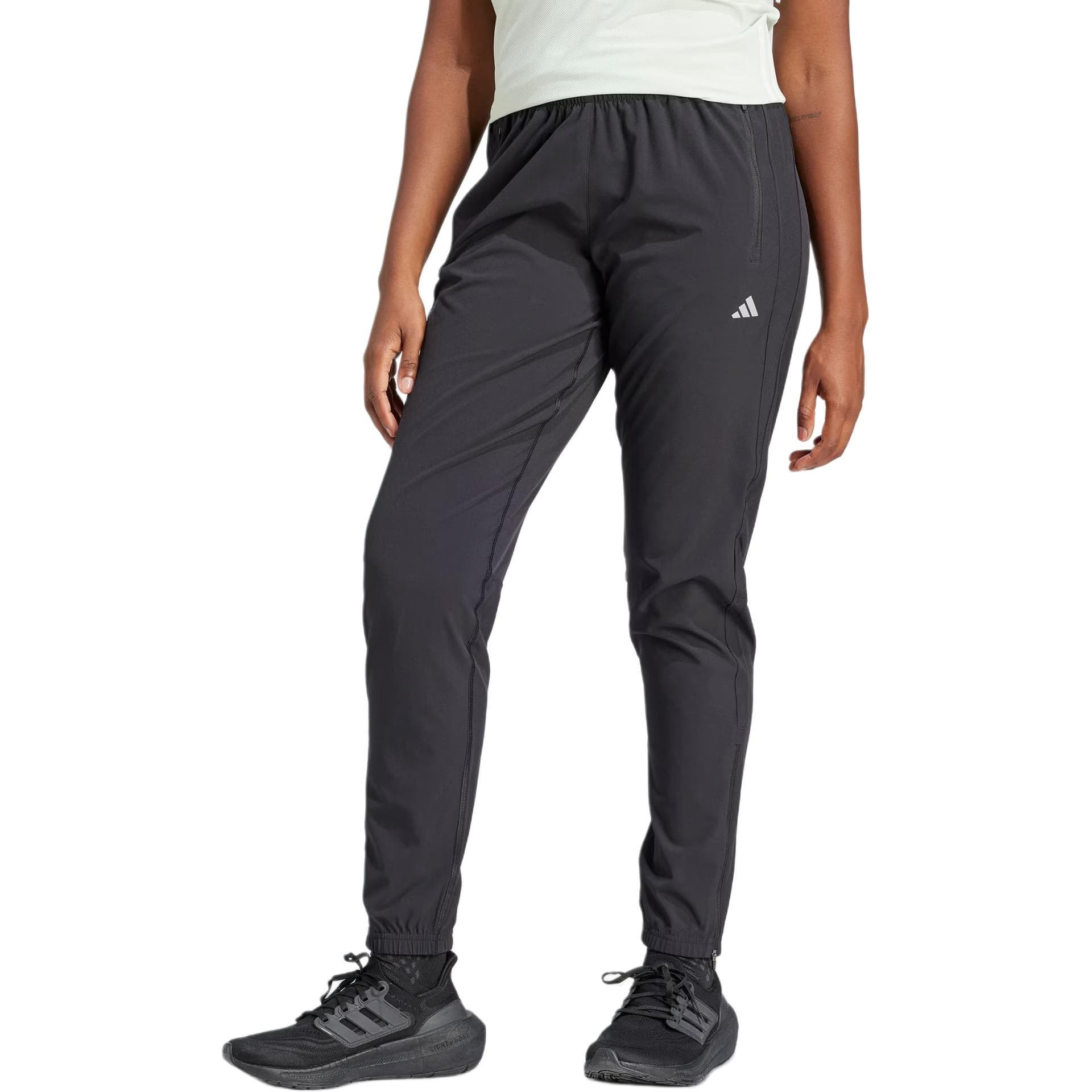 Adidas Спортивные брюки женские черные - изображение 2