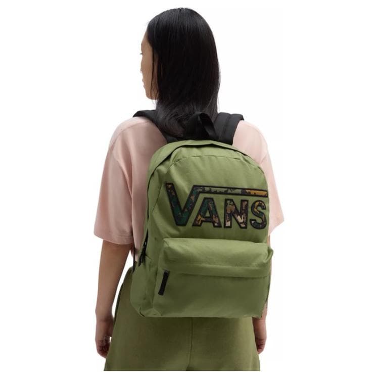 Рюкзак Vans Ткань Рюкзак Женский Зеленый - изображение 5