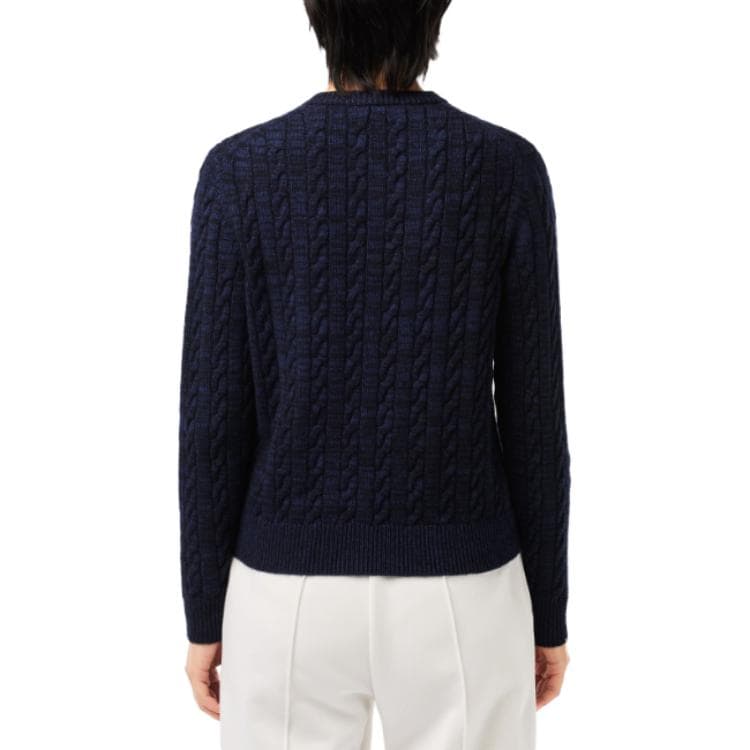 Кардиган LACOSTE Wool Blend Cable Knit Cardigan - изображение 4