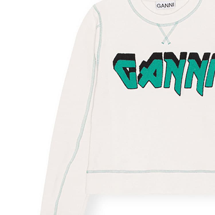 Худи GANNI SS23 Logo - изображение 4