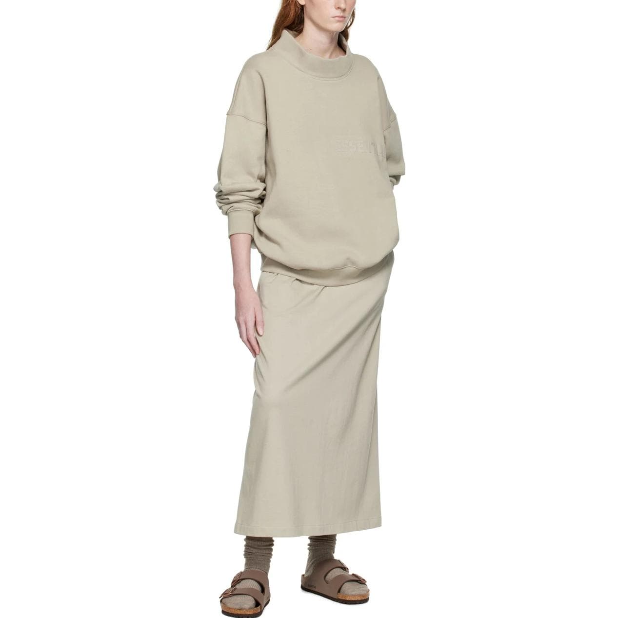 Худи Fear of God Essentials FW22 Smoke - изображение 2
