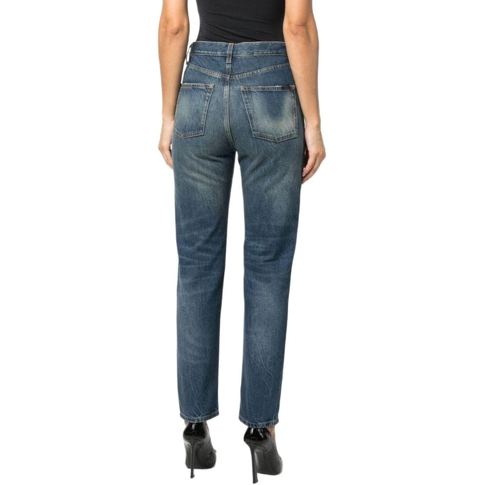 Джинсы SAINT LAURENT Джинсы Женские Blue - изображение 4