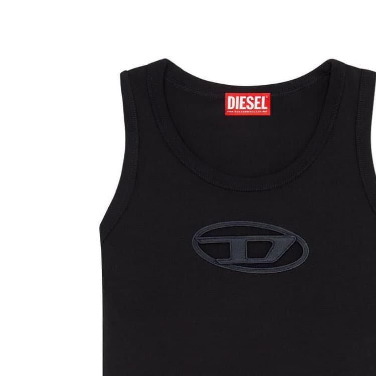 Майка Diesel SS24 Майка Женская Черная - изображение 5