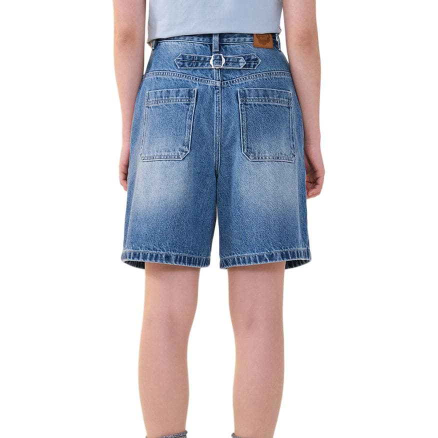 COVERNAT SS24 Джинсовые шорты Женские Синие - изображение 4