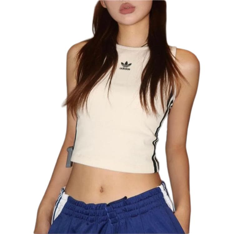 Майка adidas originals 3-Stripes Padded Tank Top - изображение 6