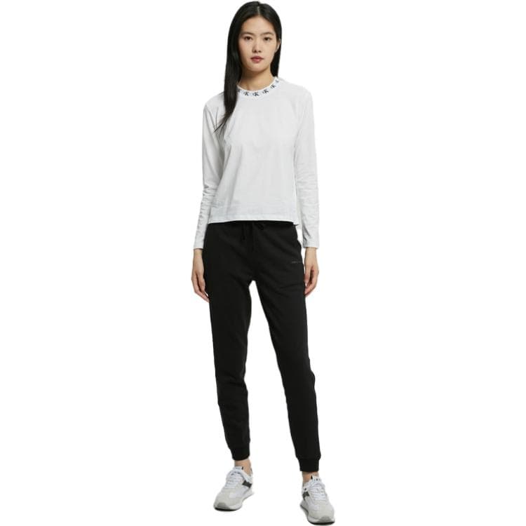 Штаны Calvin Klein Черные Женские Спортивные Трикотажные Штаны - изображение 2