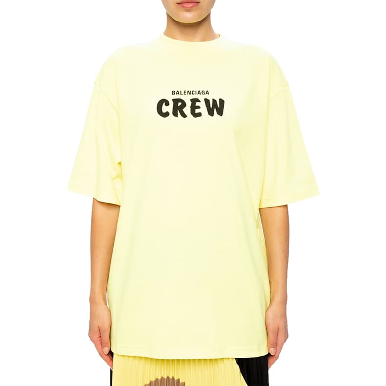 Футболка Balenciaga Crew logoT - изображение 2