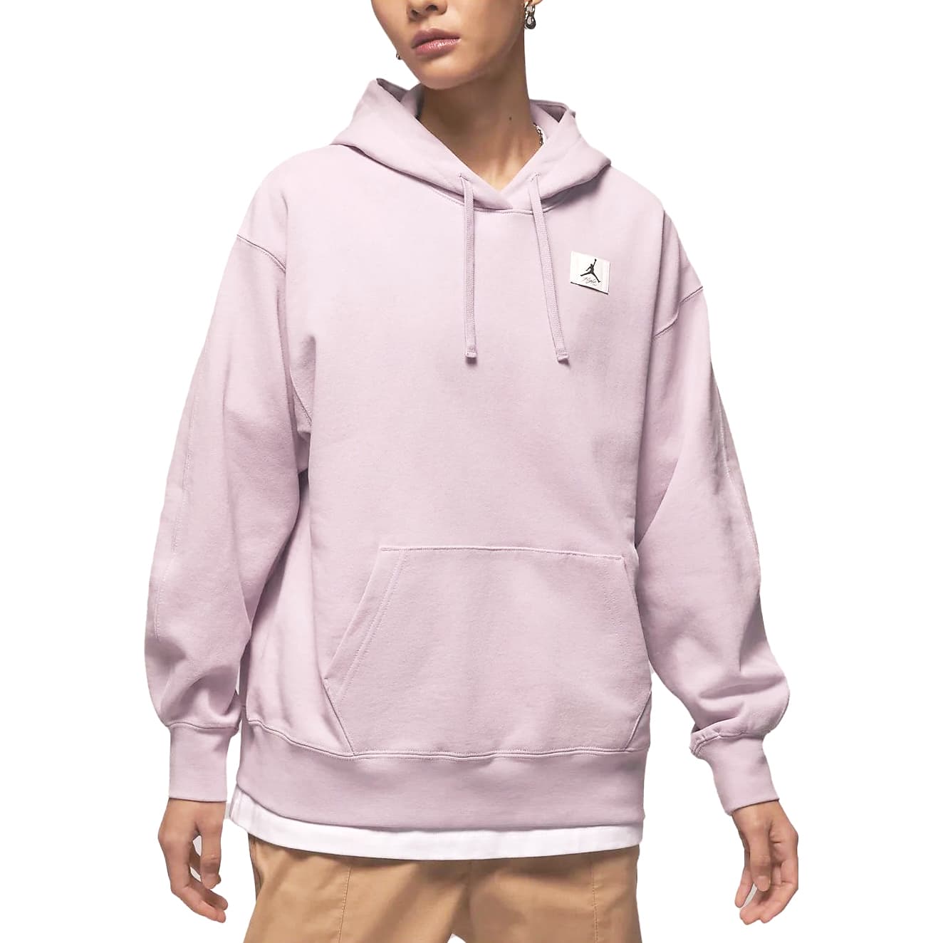 Худи Jordan W J Flight Fleece Hoodie Purple - изображение 3