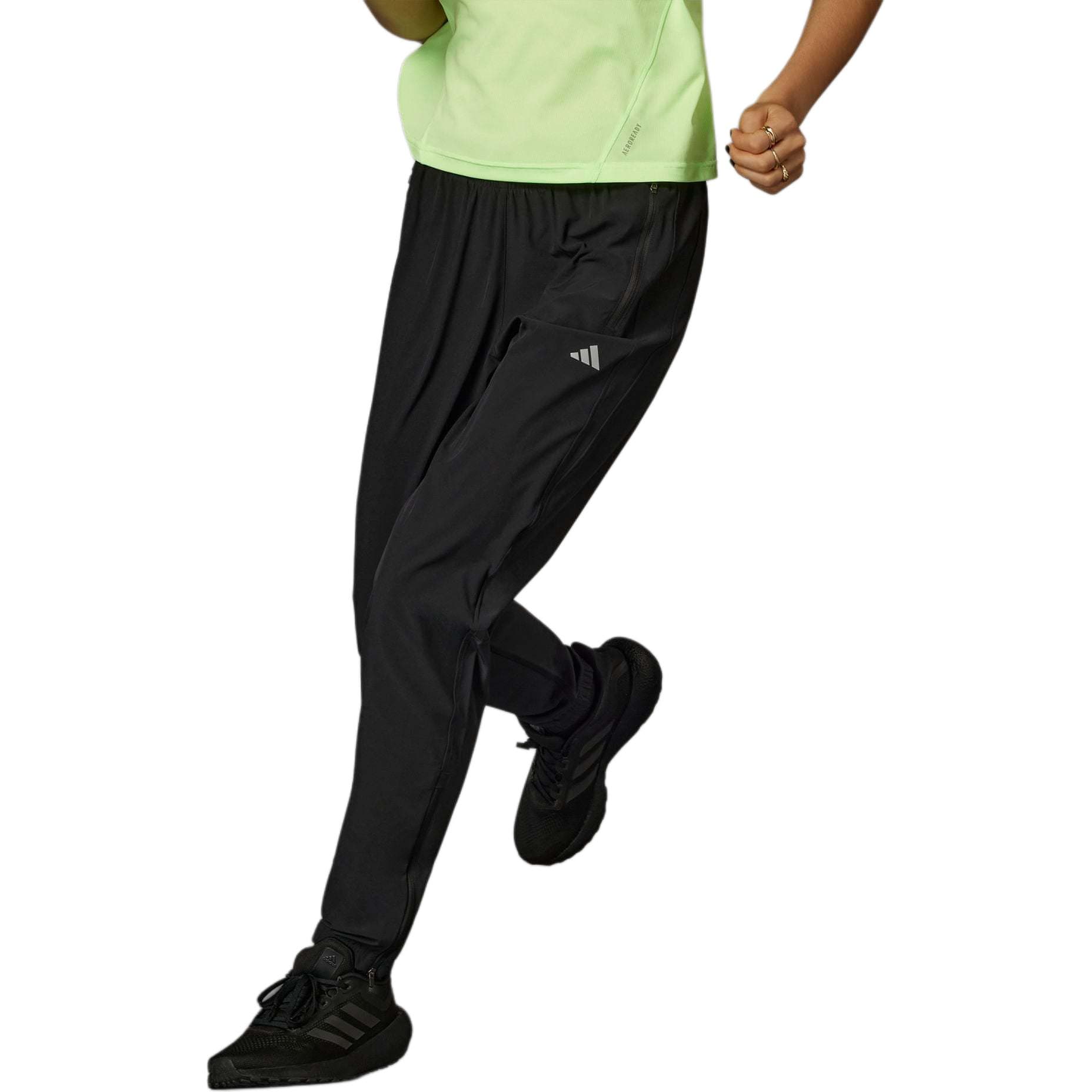 Adidas Спортивные брюки женские черные - изображение 3