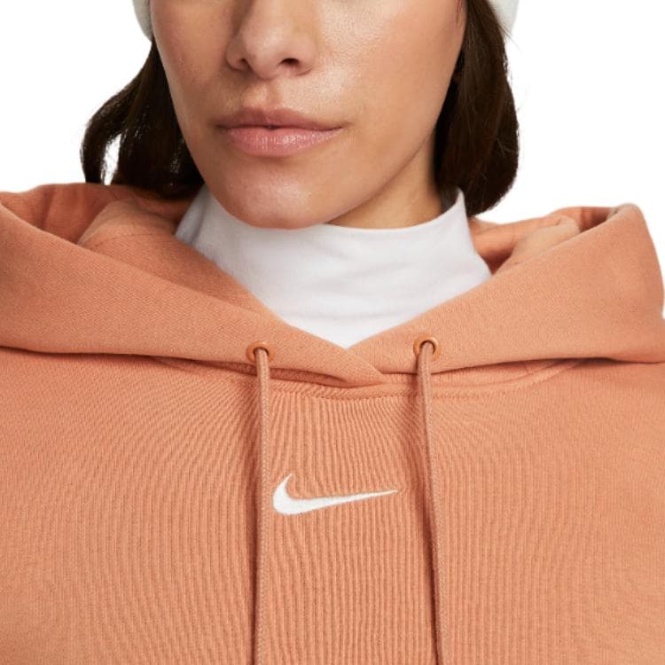 Кофта Nike Янтарно-коричневые Женские Свитшоты - изображение 5