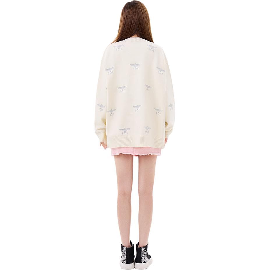 Кофта BOY LONDON Трикотаж Женский Экрю - изображение 3