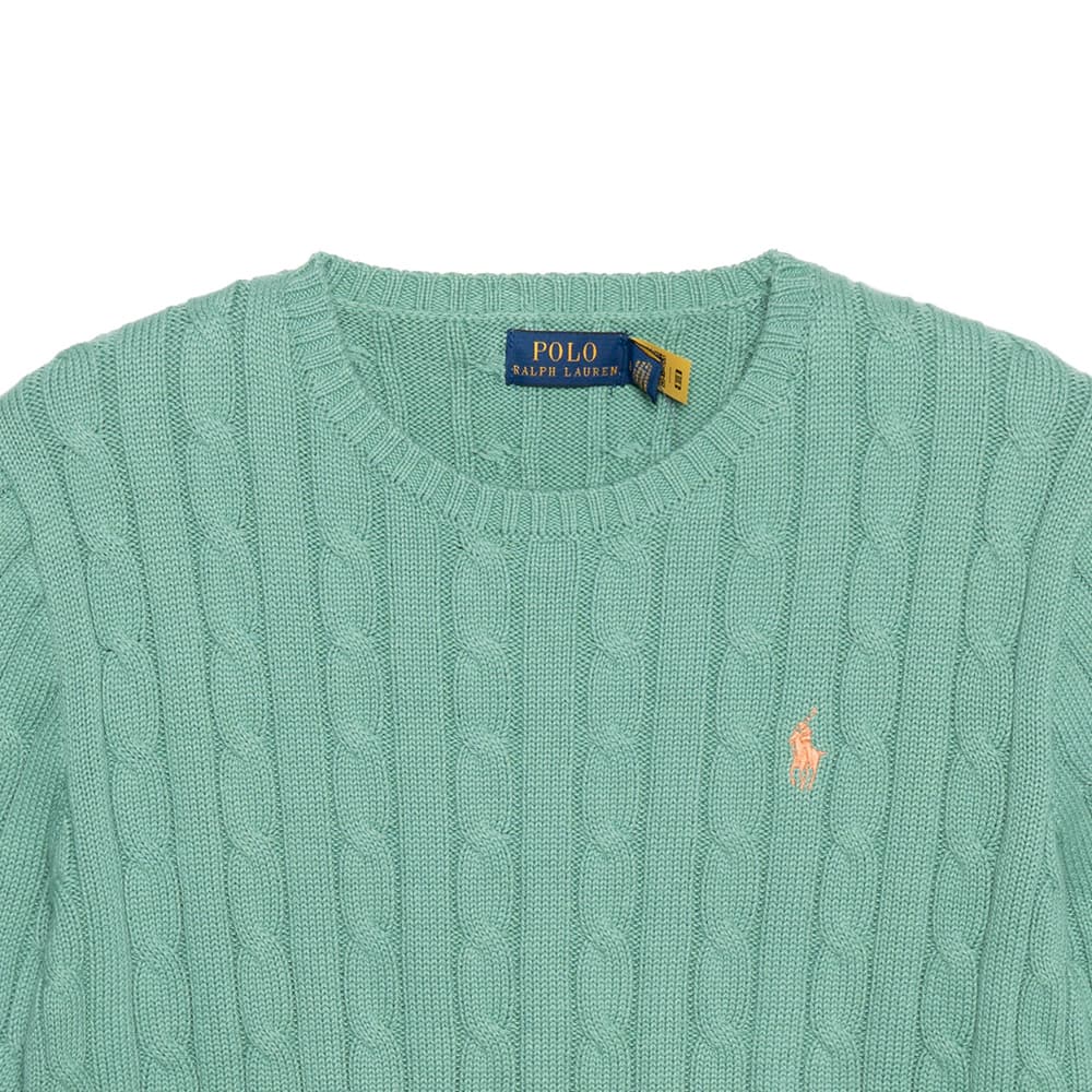 Кардиган Polo Ralph Lauren SS22 Свитер Стандартный размер Женские Зелёный - изображение 4