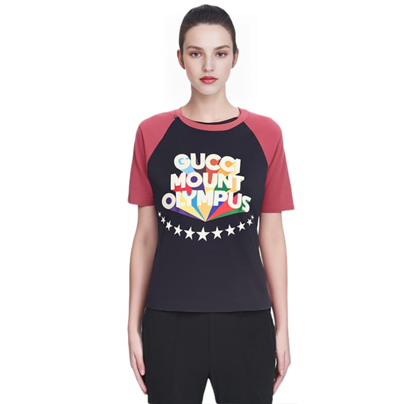Футболка GUCCI Mount Olympus T-Shirt Black - изображение 10