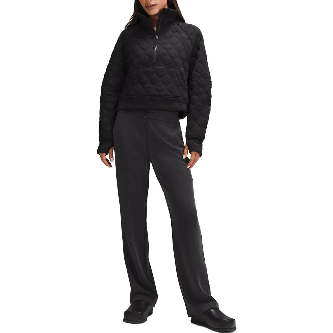 Худи lululemon Scuba Oversized Quilted Half Zip - изображение 3