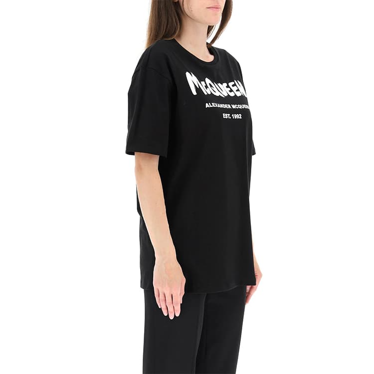 Футболка Alexander McQueen FW21 LogoT - изображение 4