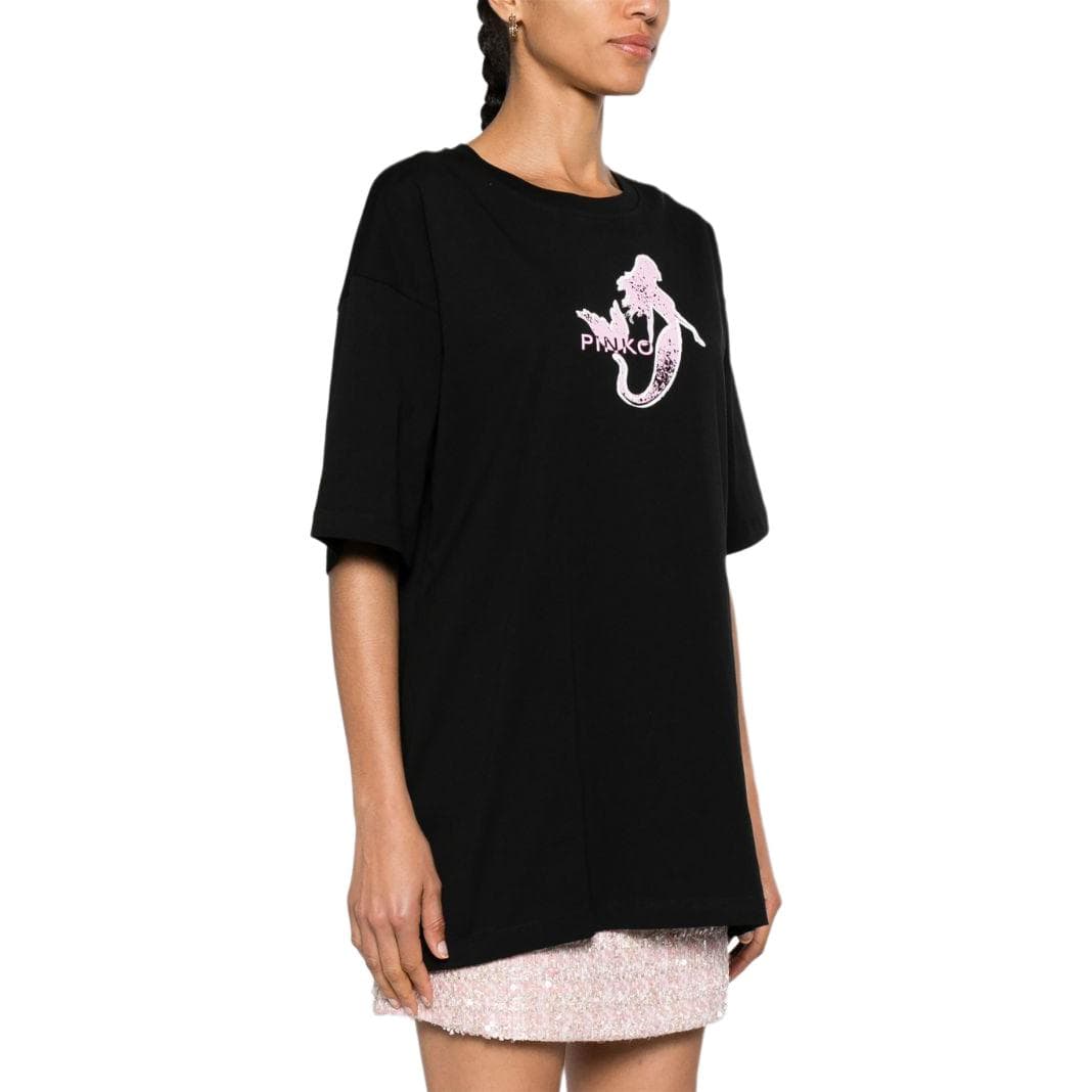 Футболка PINKO SS24 LogoT - изображение 4