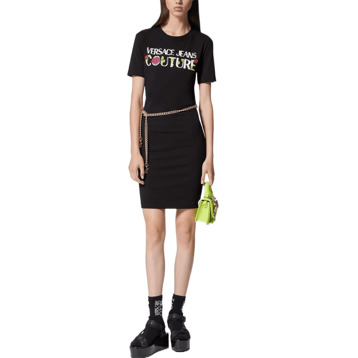 Платье VERSACE JEANS COUTURE SS23 Logo - изображение 2